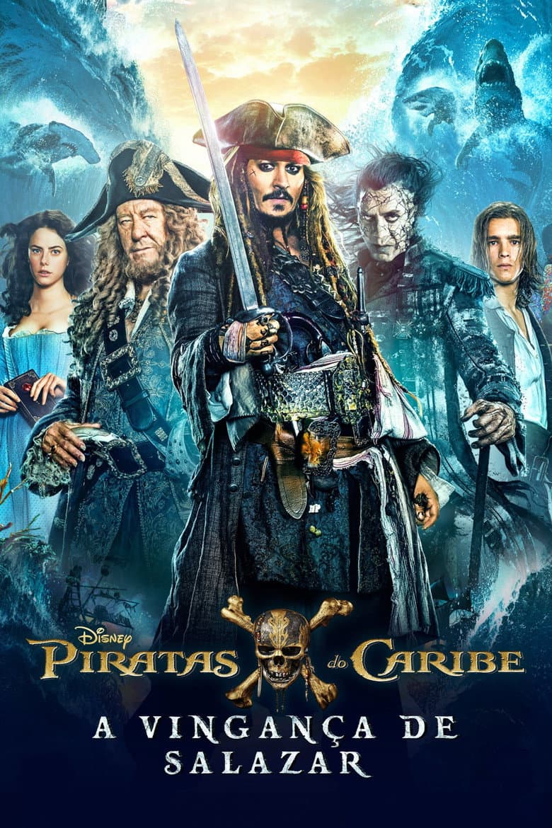 Capa de Piratas do Caribe: A Vingança de Salazar