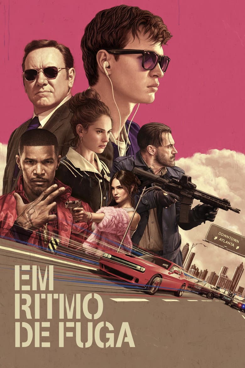 Capa de Em Ritmo de Fuga
