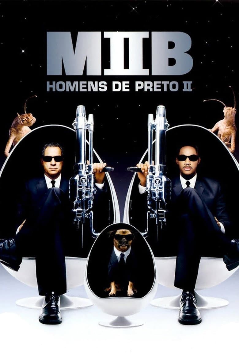 Capa de MIB - Homens de Preto II