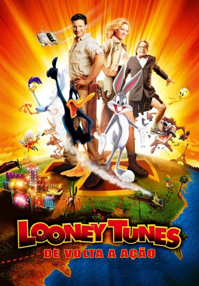 Capa de Looney Tunes: De Volta à Ação