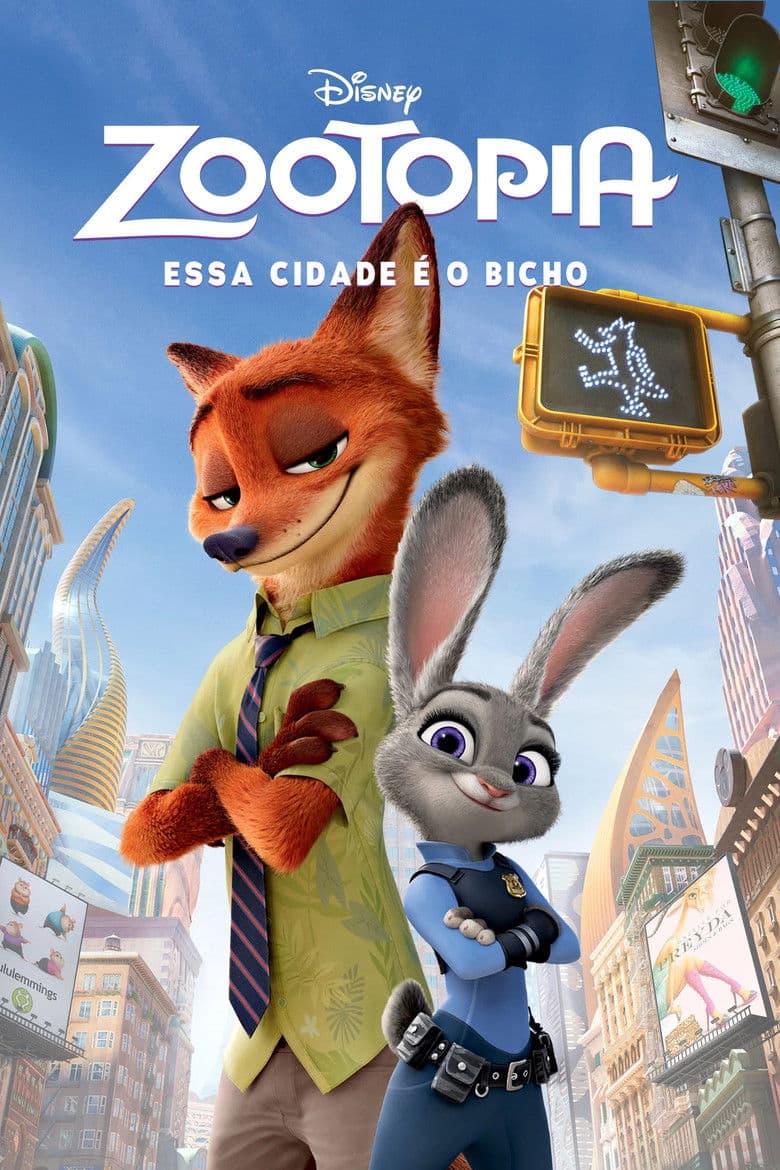 Capa de Zootopia: Essa Cidade é o Bicho