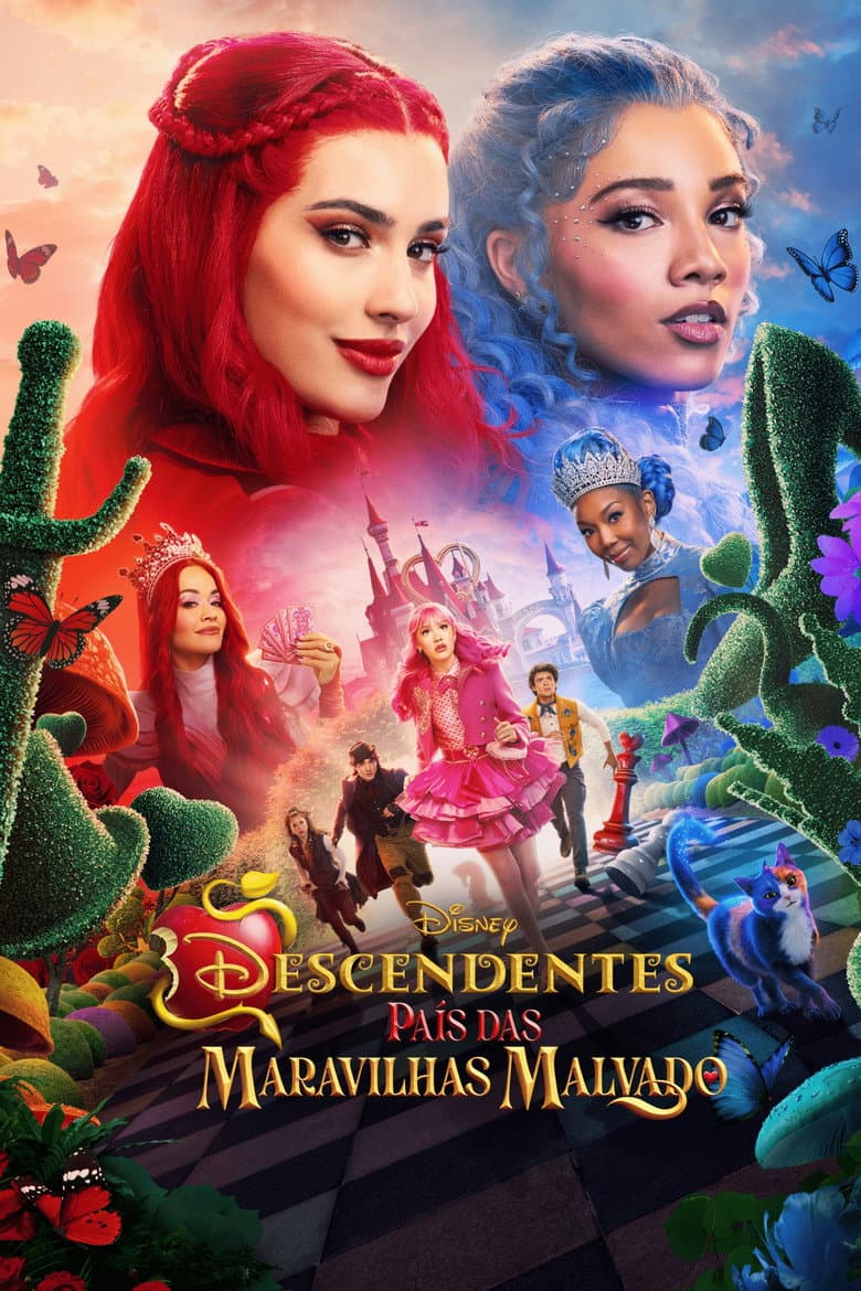 Capa de Descendentes: País das Maravilhas Malvado