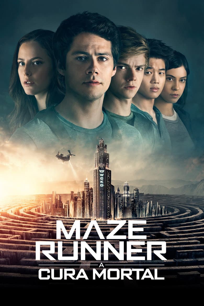 Capa de Maze Runner: A Cura Mortal