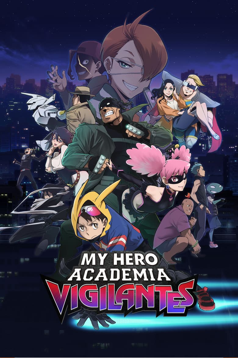 Capa de My Hero Academia: Vigilantes