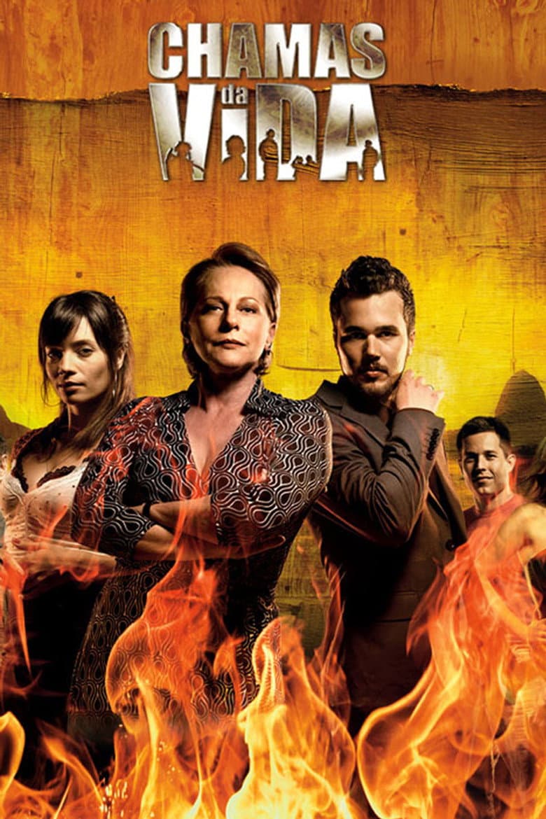 Capa de Chamas da Vida