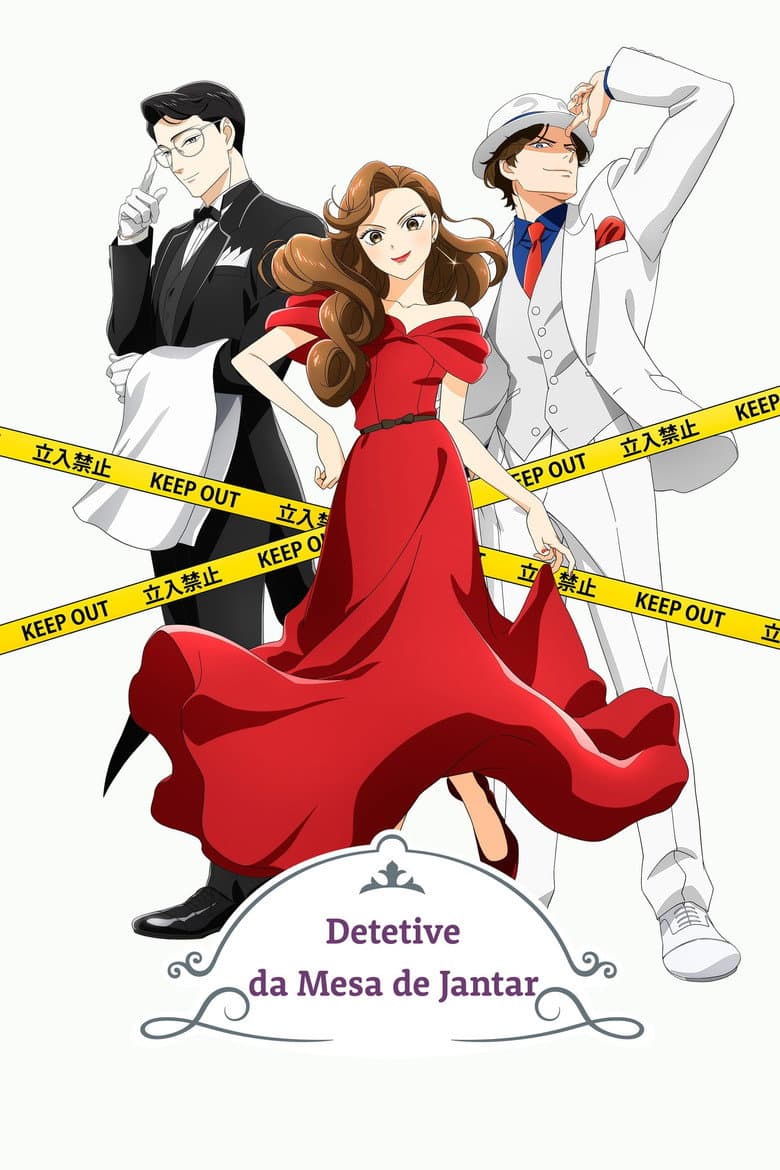 Capa de Detetive da Mesa de Jantar