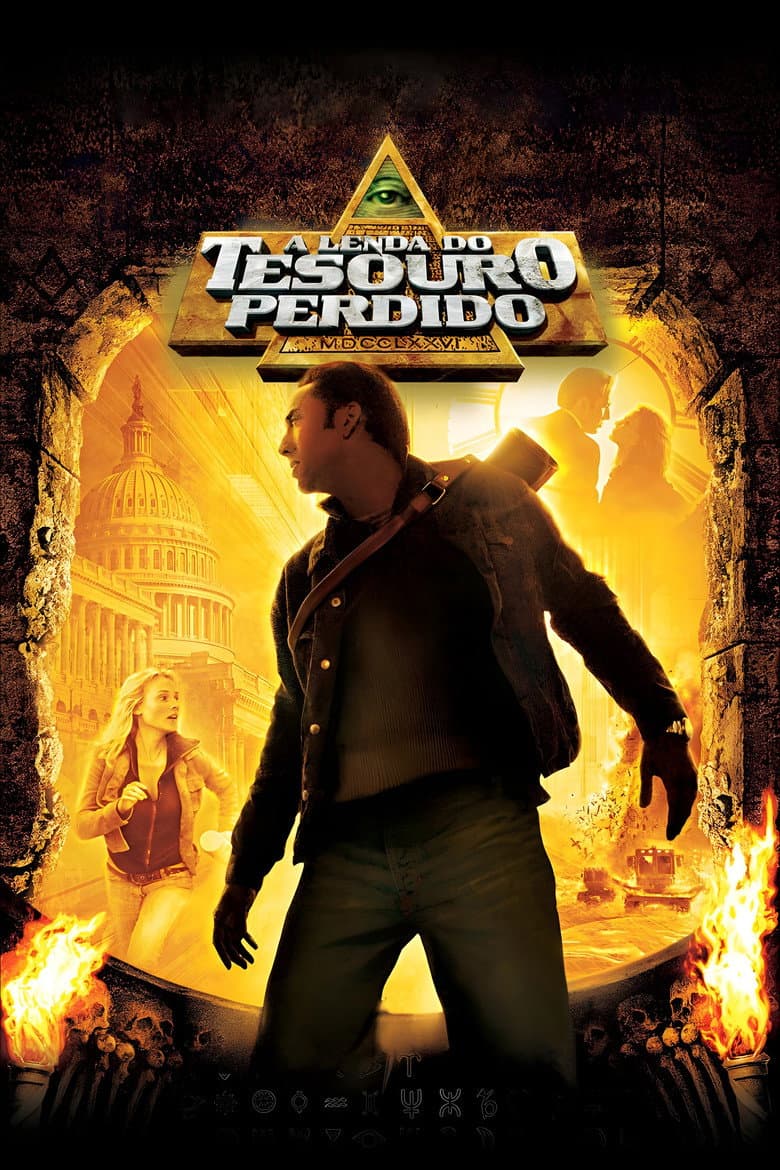 Capa de A Lenda do Tesouro Perdido