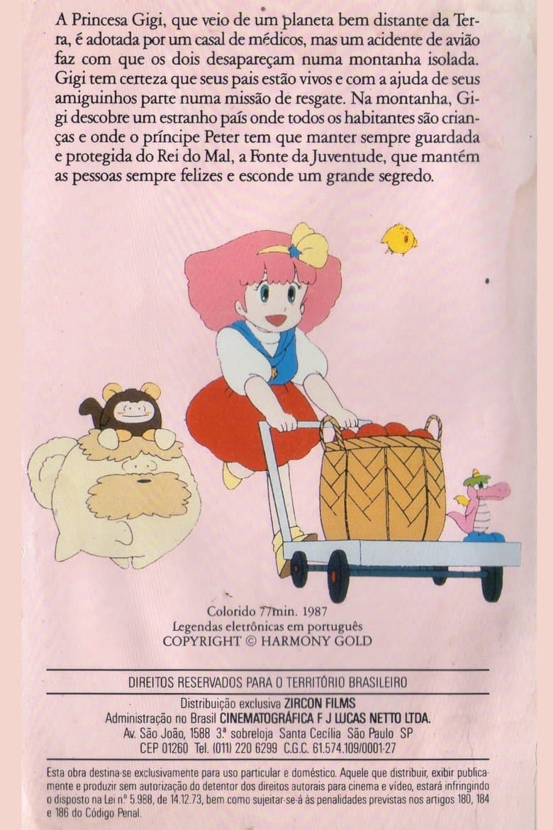 Capa de Gigi e a Fonte da Juventude