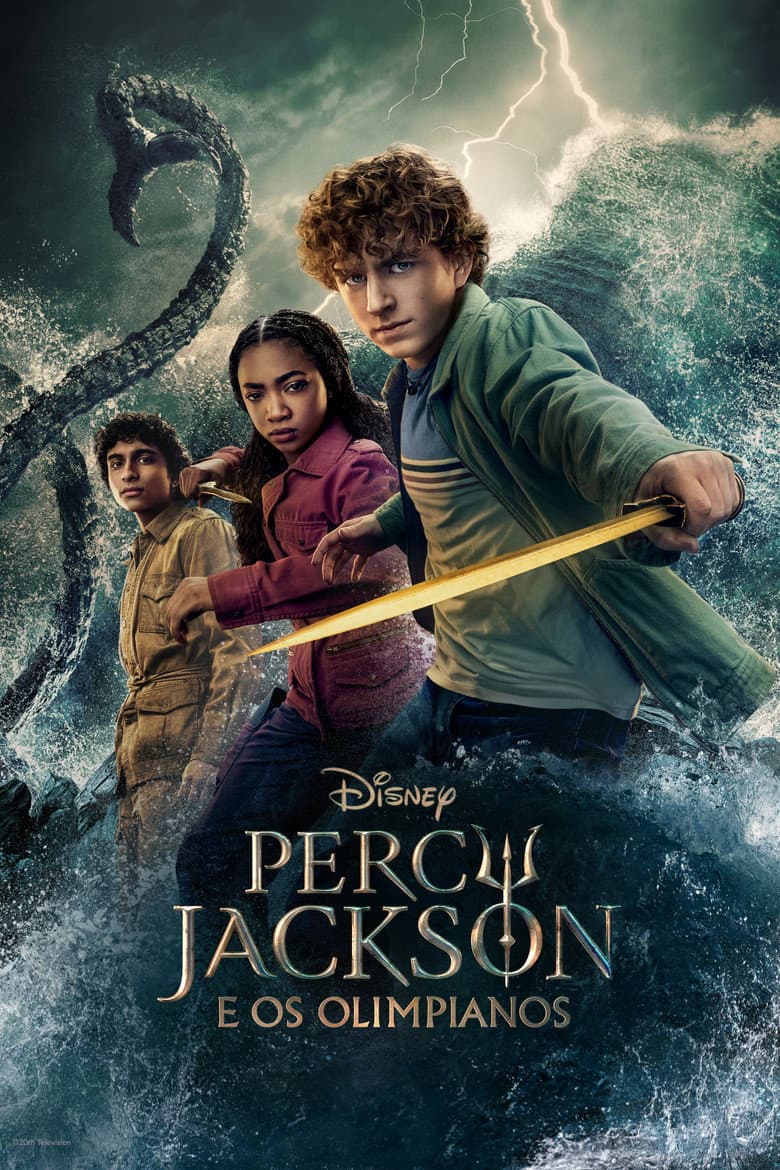Capa de Percy Jackson e os Olimpianos