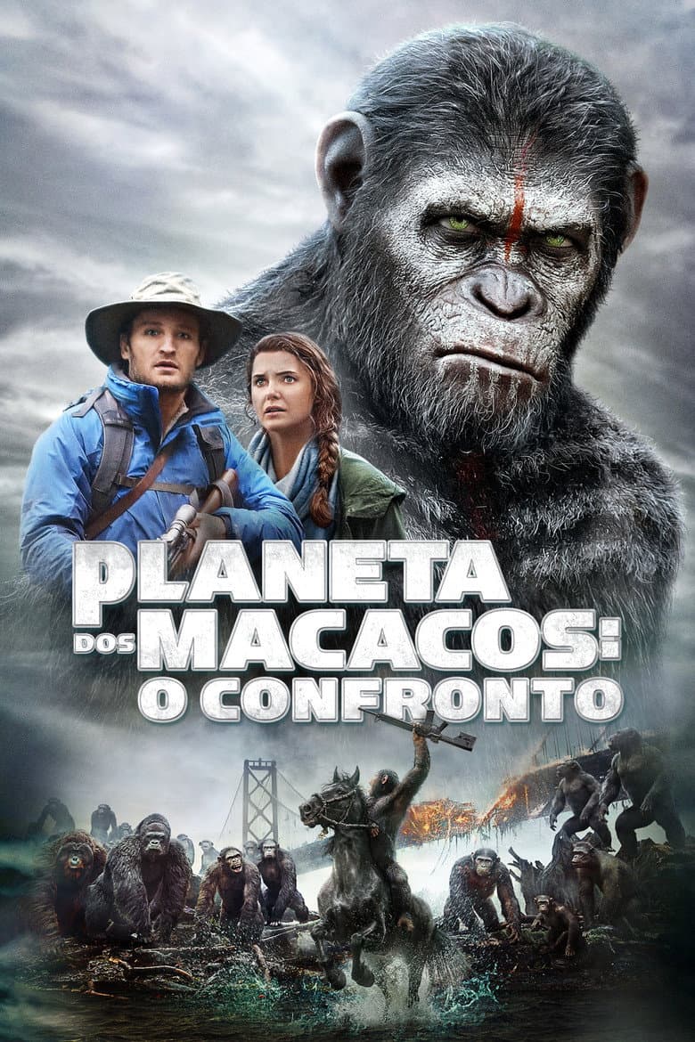 Capa de Planeta dos Macacos: O Confronto