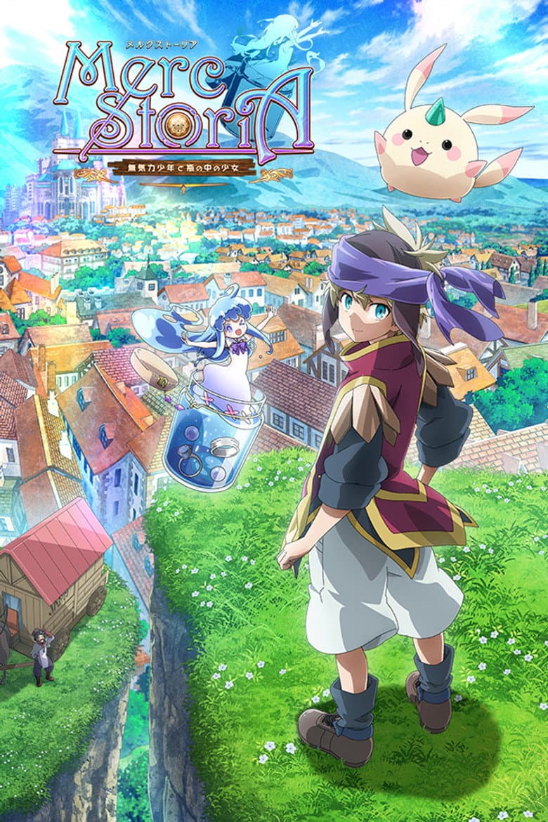 Capa de Merc StoriA: The Apathetic Boy and the Girl in a Bottle