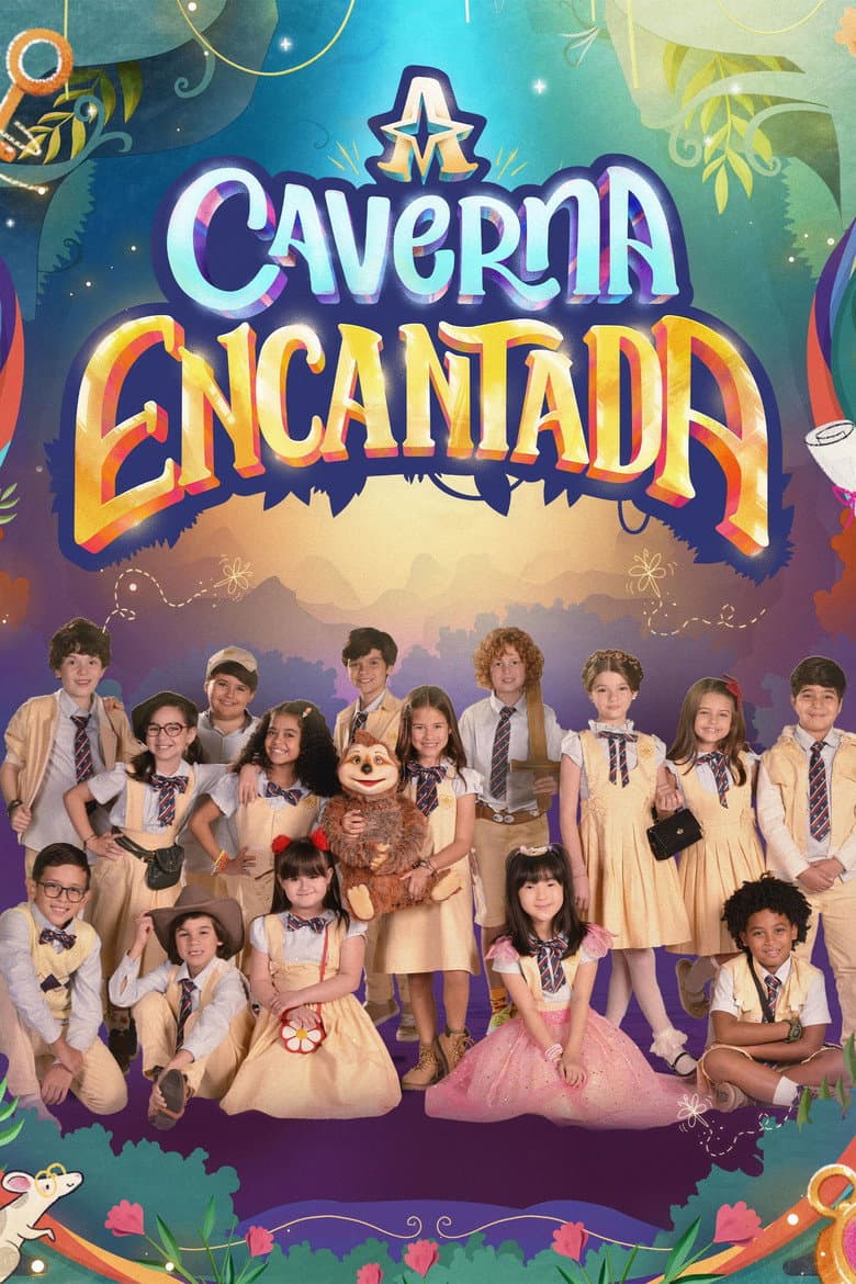 Capa de A Caverna Encantada