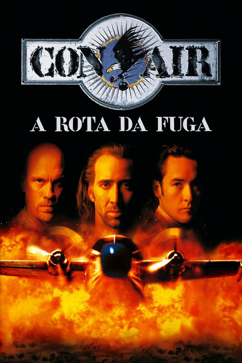 Capa de Con Air: A Rota da Fuga