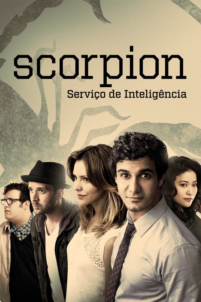 Capa de Scorpion: Serviço de Inteligência