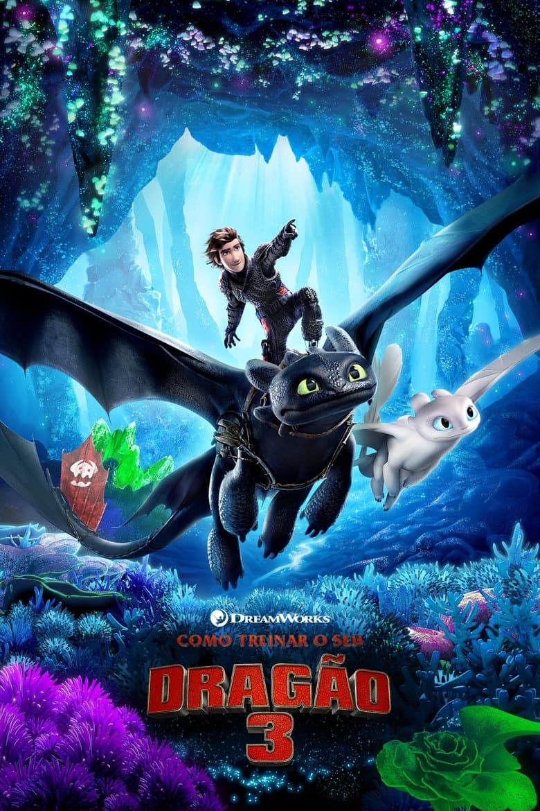 Capa de Como Treinar o Seu Dragão 3