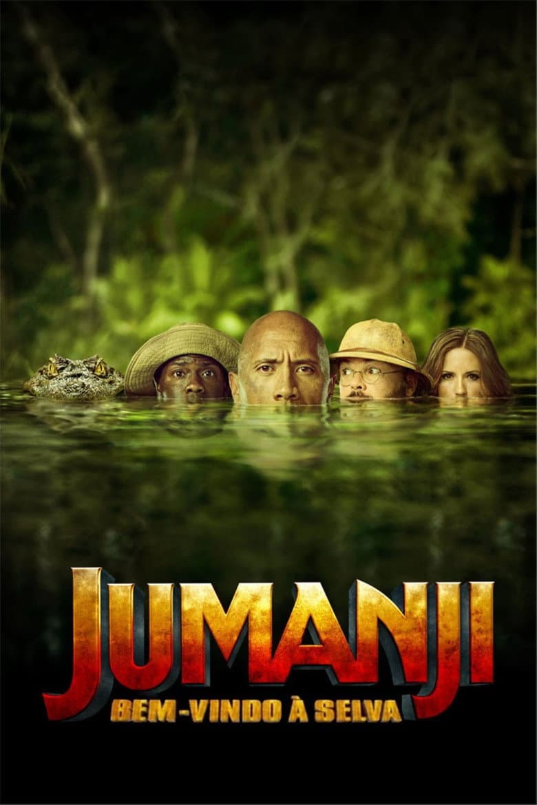 Capa de Jumanji: Bem-Vindo à Selva