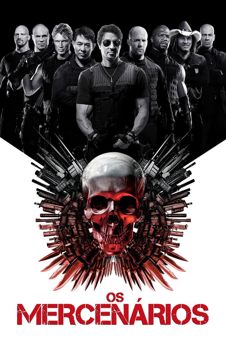 Capa de Os Mercenários
