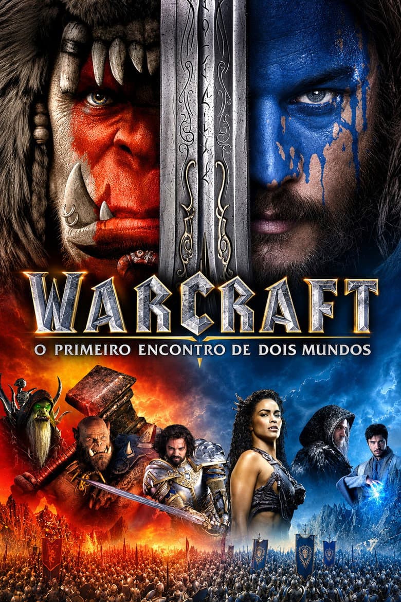 Capa de Warcraft - O Primeiro Encontro de Dois Mundos