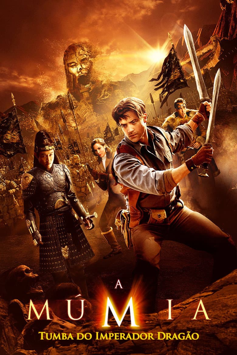 Capa de A Múmia - Tumba do Imperador Dragão