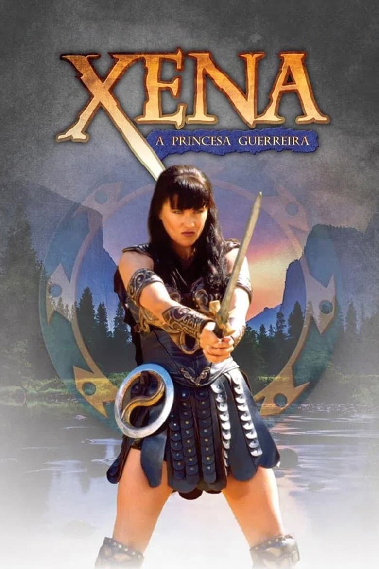 Capa de Xena: A Princesa Guerreira
