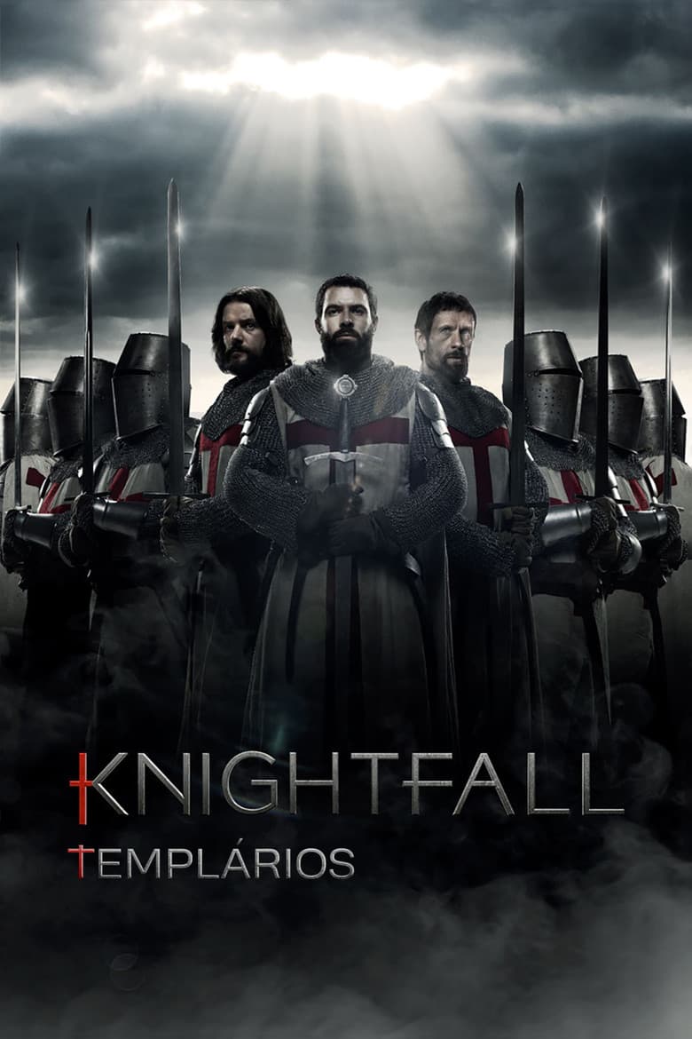 Capa de Knightfall: A Guerra do Santo Graal