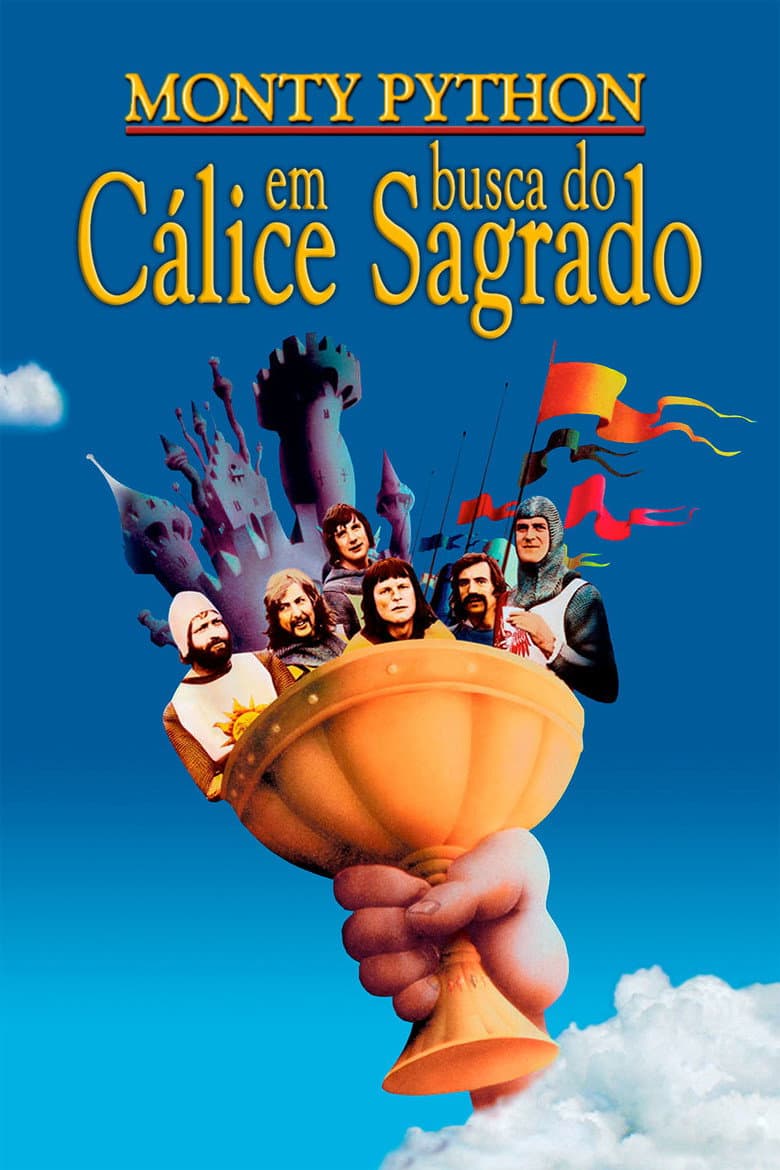 Capa de Monty Python em Busca do Cálice Sagrado