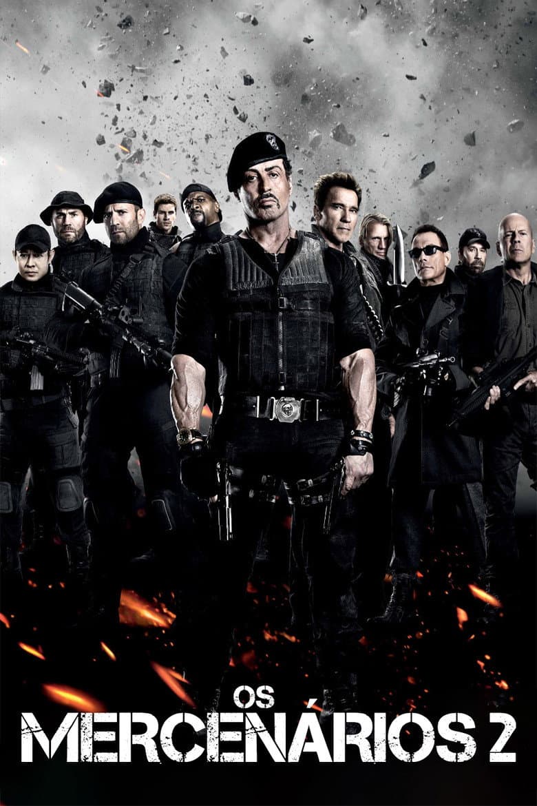 Capa de Os Mercenários 2