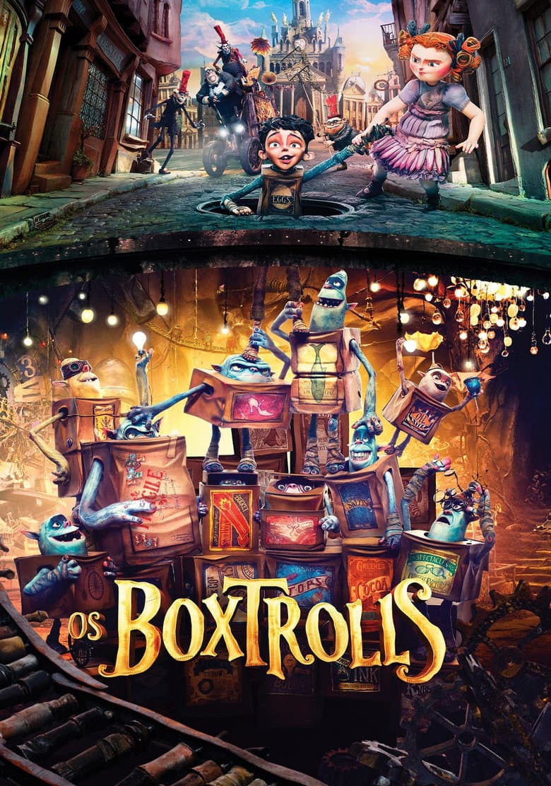 Capa de Os Boxtrolls