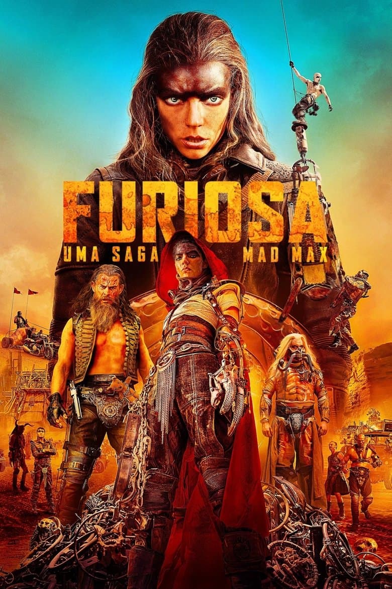 Capa de Furiosa: Uma Saga Mad Max
