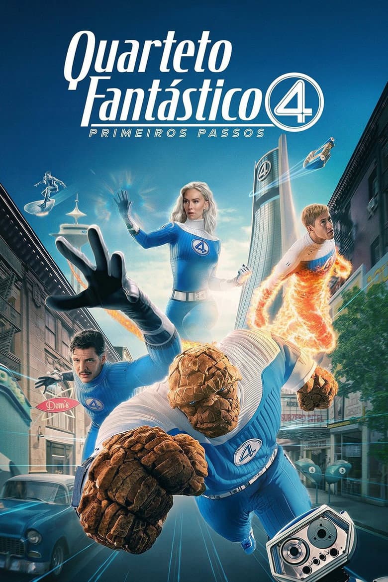 Capa de Quarteto Fantástico: Primeiros Passos