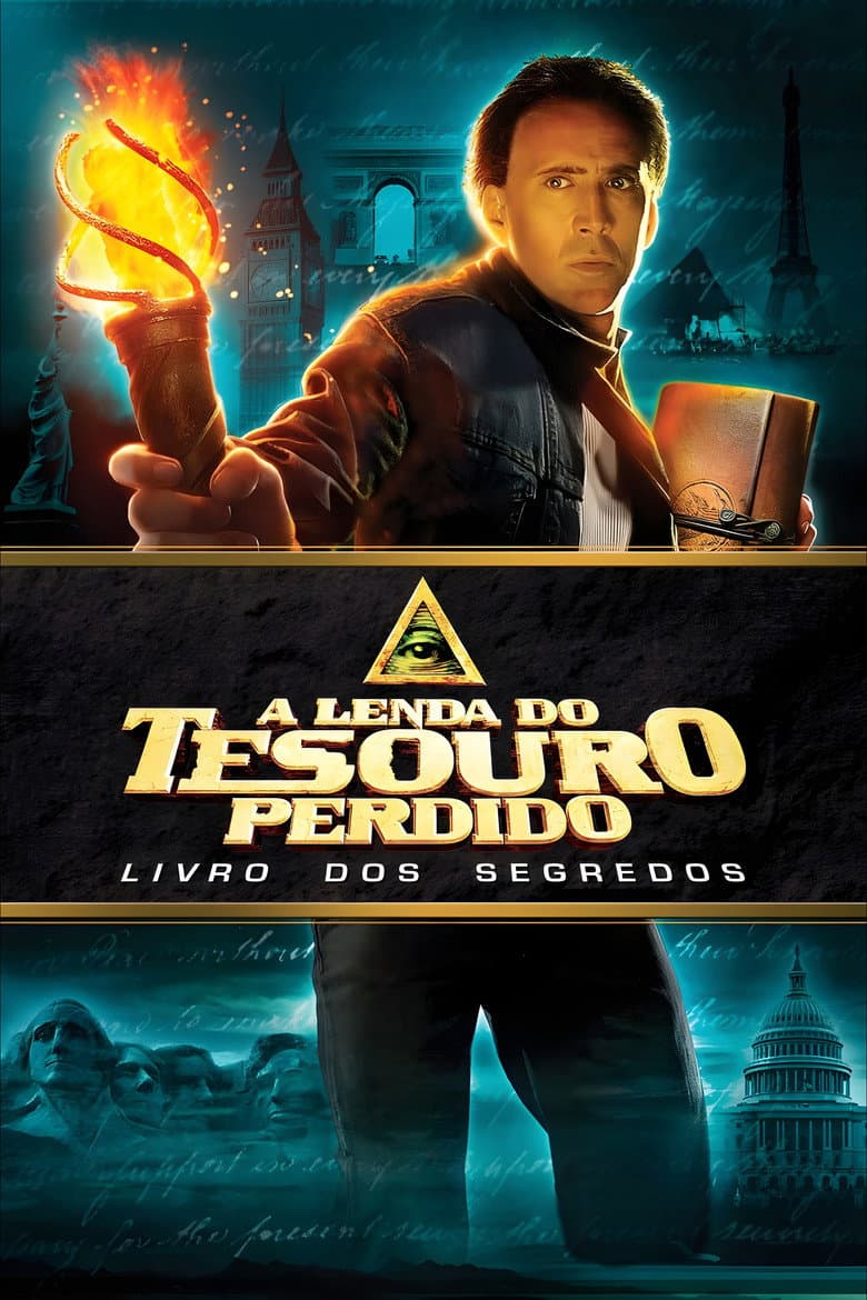 Capa de A Lenda do Tesouro Perdido: Livro dos Segredos