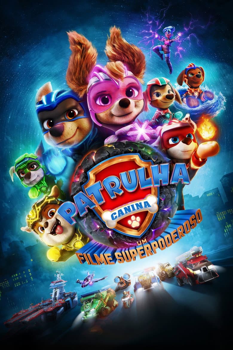 Capa de Patrulha Canina: Um Filme Superpoderoso