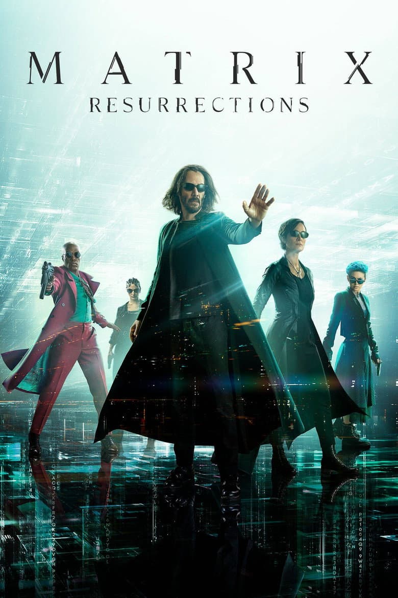 Capa de Matrix Resurrections