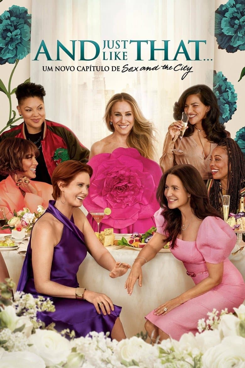 Capa de And Just Like That... Um Novo Capítulo de Sex and the City