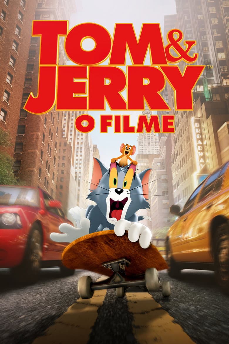 Capa de Tom e Jerry: O Filme