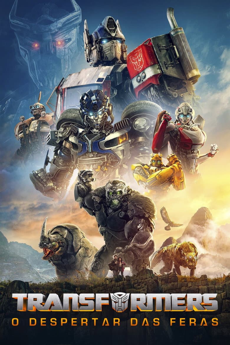 Capa de Transformers: O Despertar das Feras