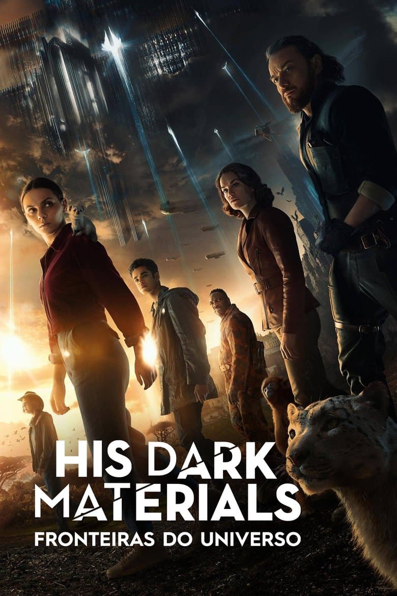 Capa de His Dark Materials: Fronteiras do Universo