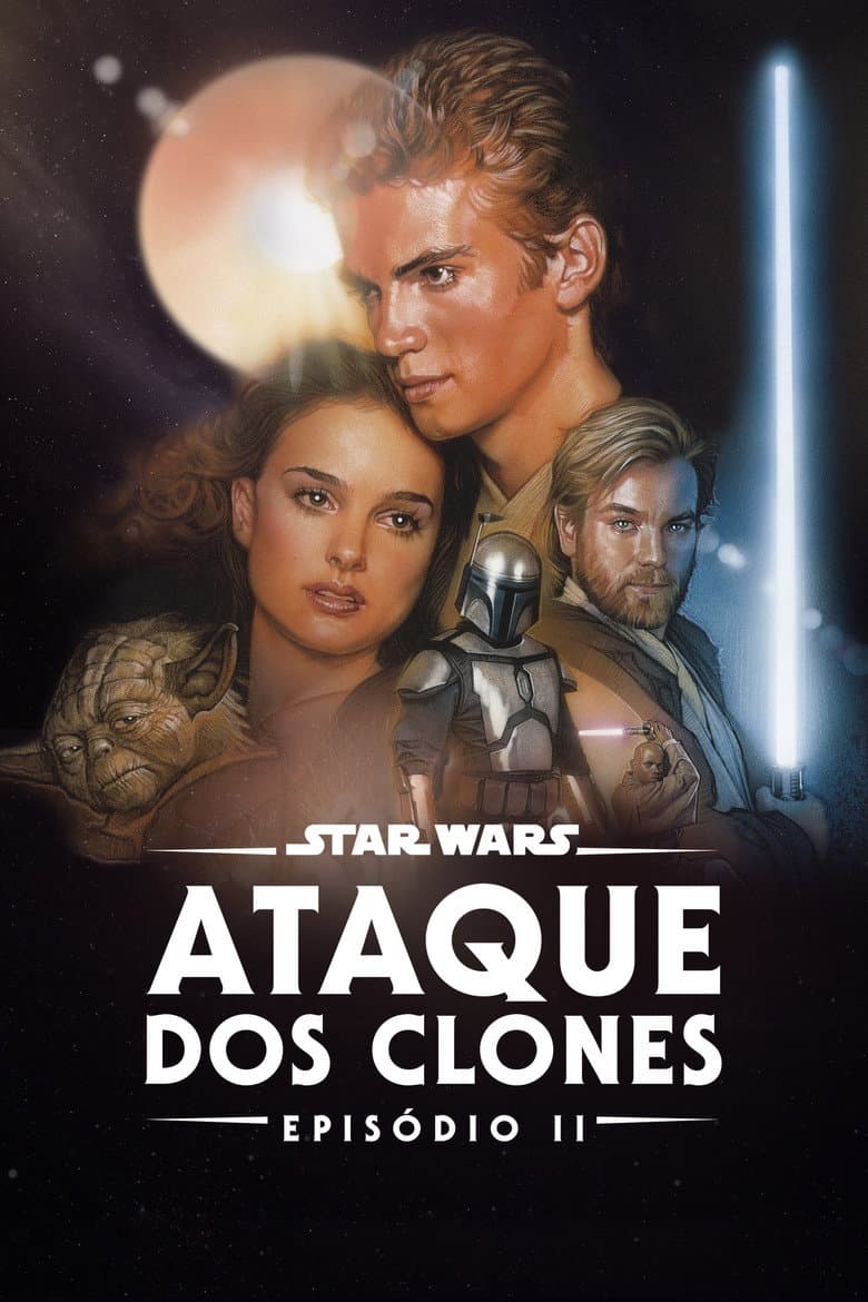 Capa de Star Wars: Episódio II - Ataque dos Clones
