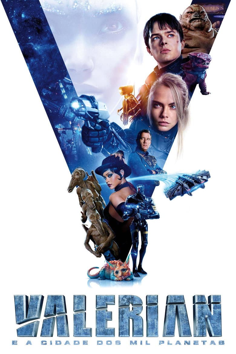 Capa de Valerian e a Cidade dos Mil Planetas