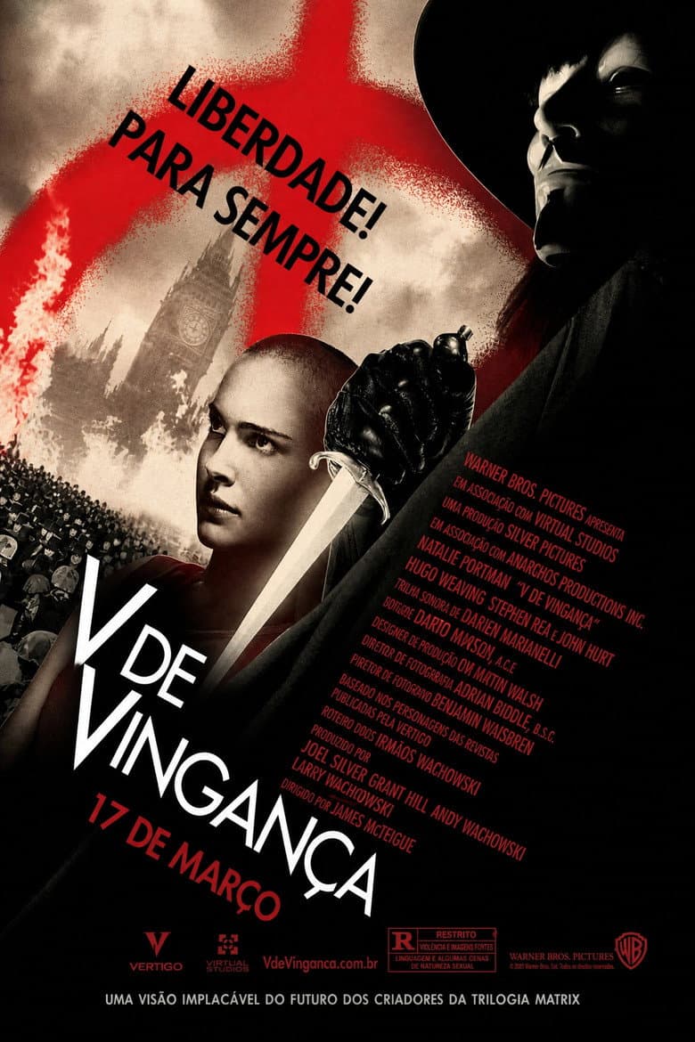 Capa de V de Vingança