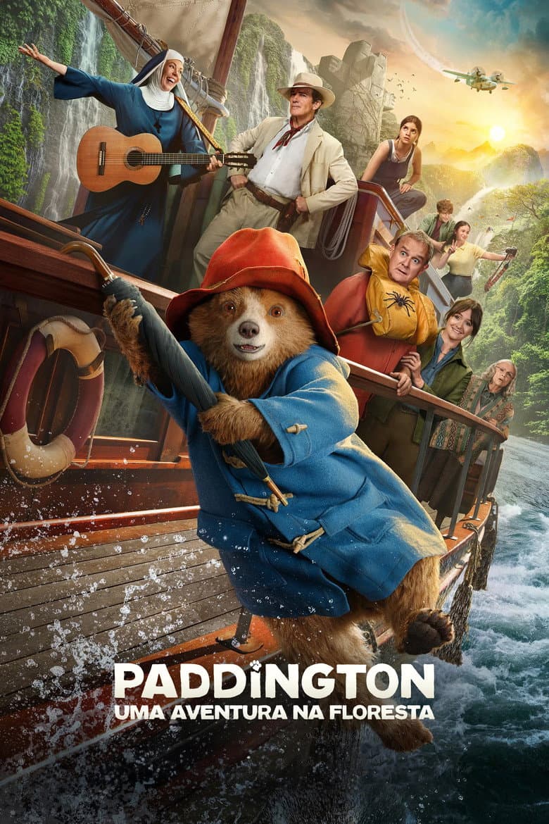 Capa de Paddington: Uma Aventura na Floresta