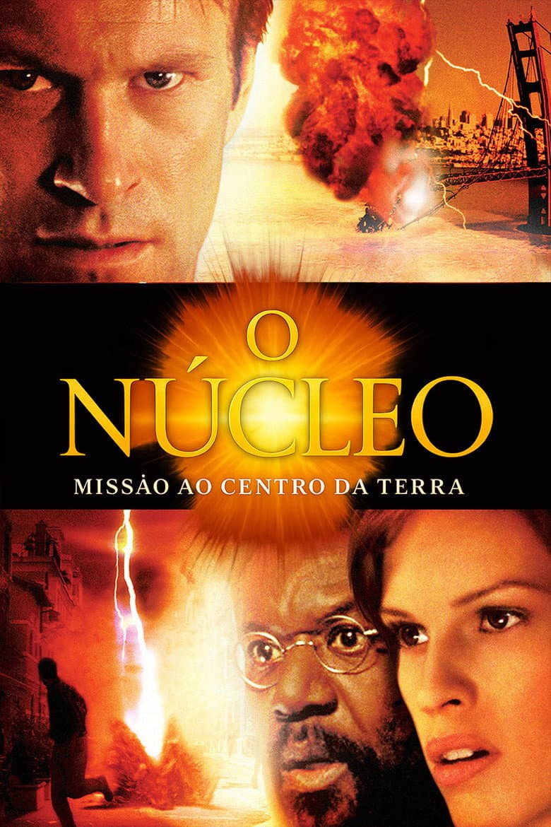 Capa de O Núcleo: Missão ao Centro da Terra