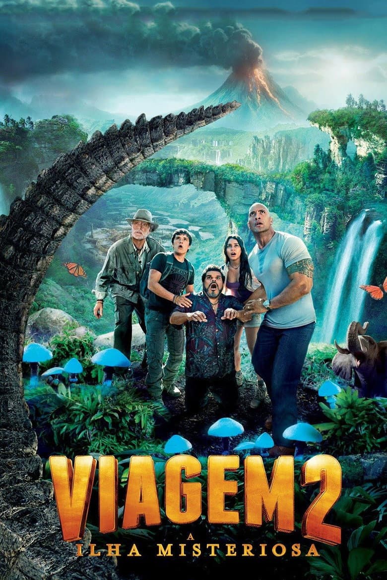 Capa de Viagem 2: A Ilha Misteriosa