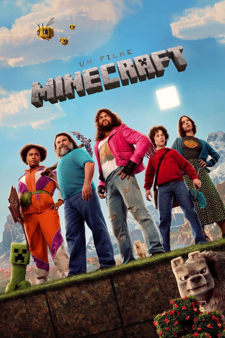 Capa de Um Filme Minecraft