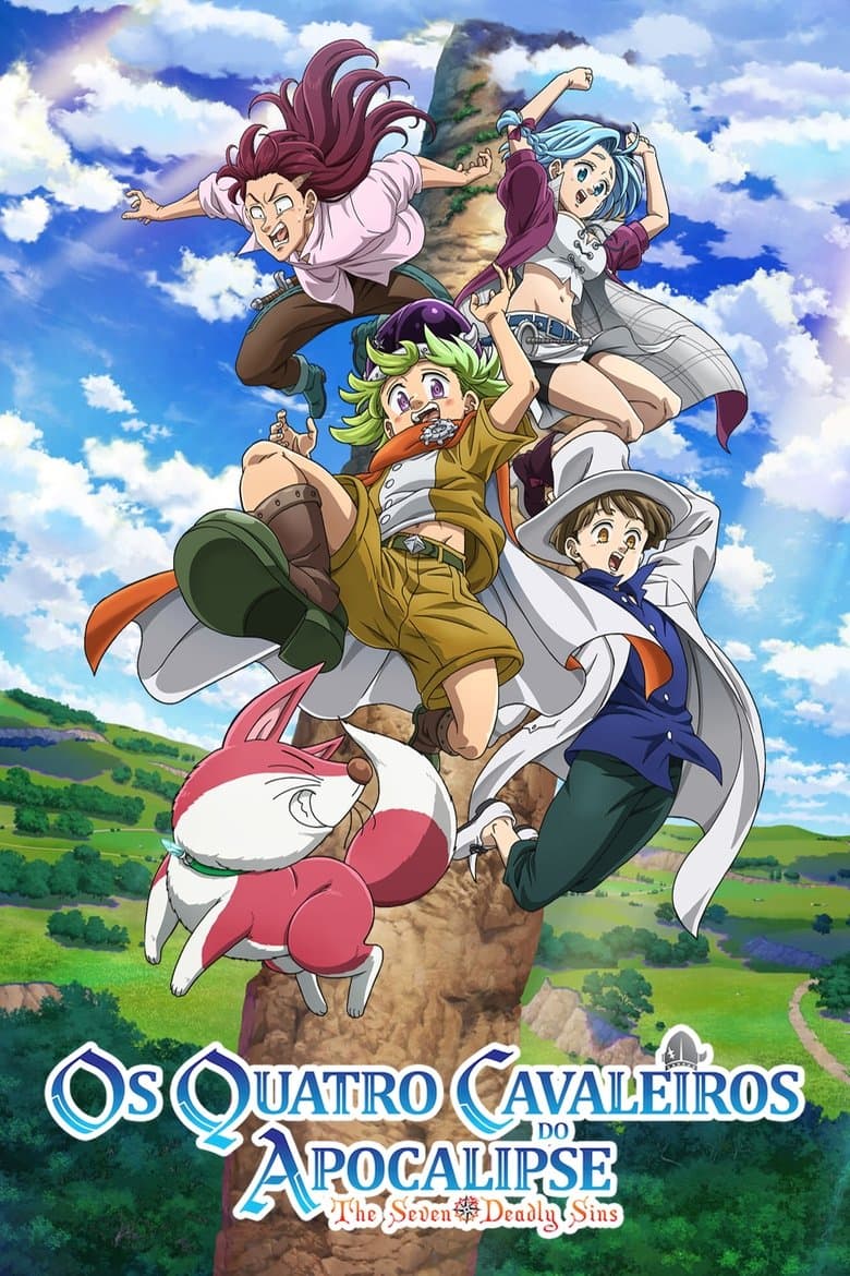Capa de The Seven Deadly Sins: Os Quatro Cavaleiros do Apocalipse
