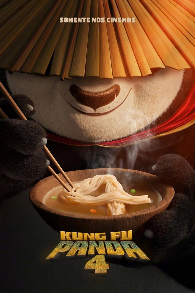 Capa de Kung Fu Panda 4