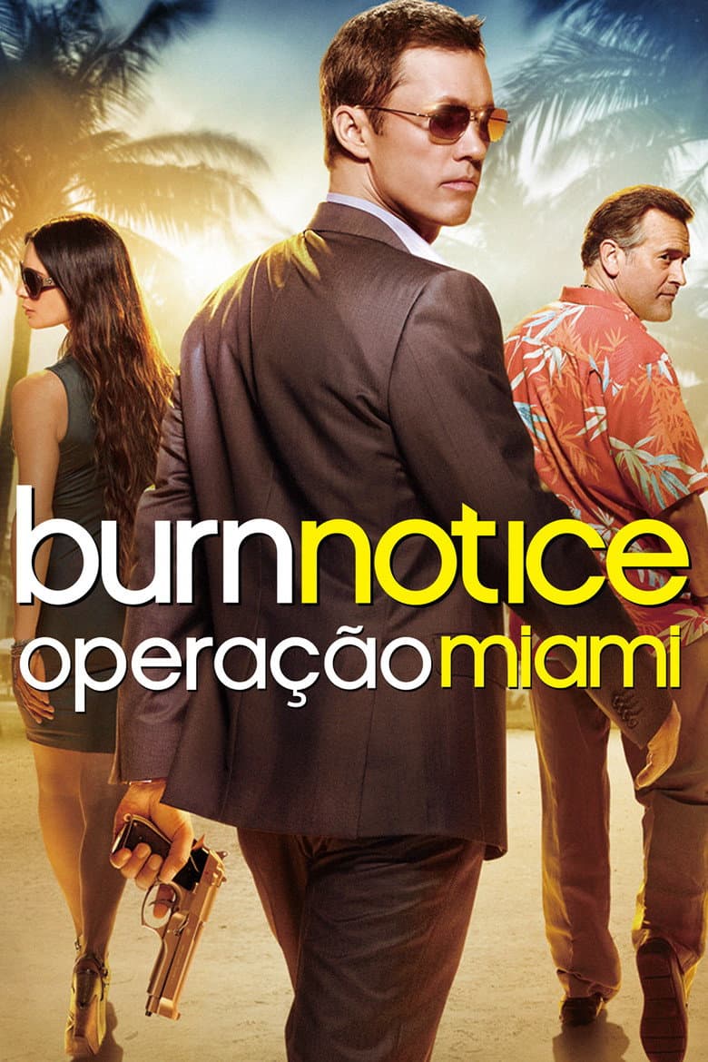 Capa de Burn Notice: Operação Miami