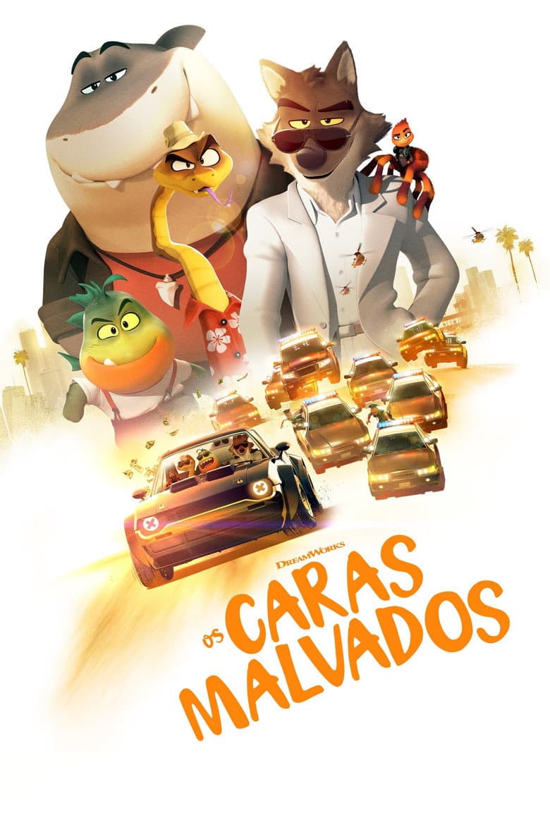 Capa de Os Caras Malvados