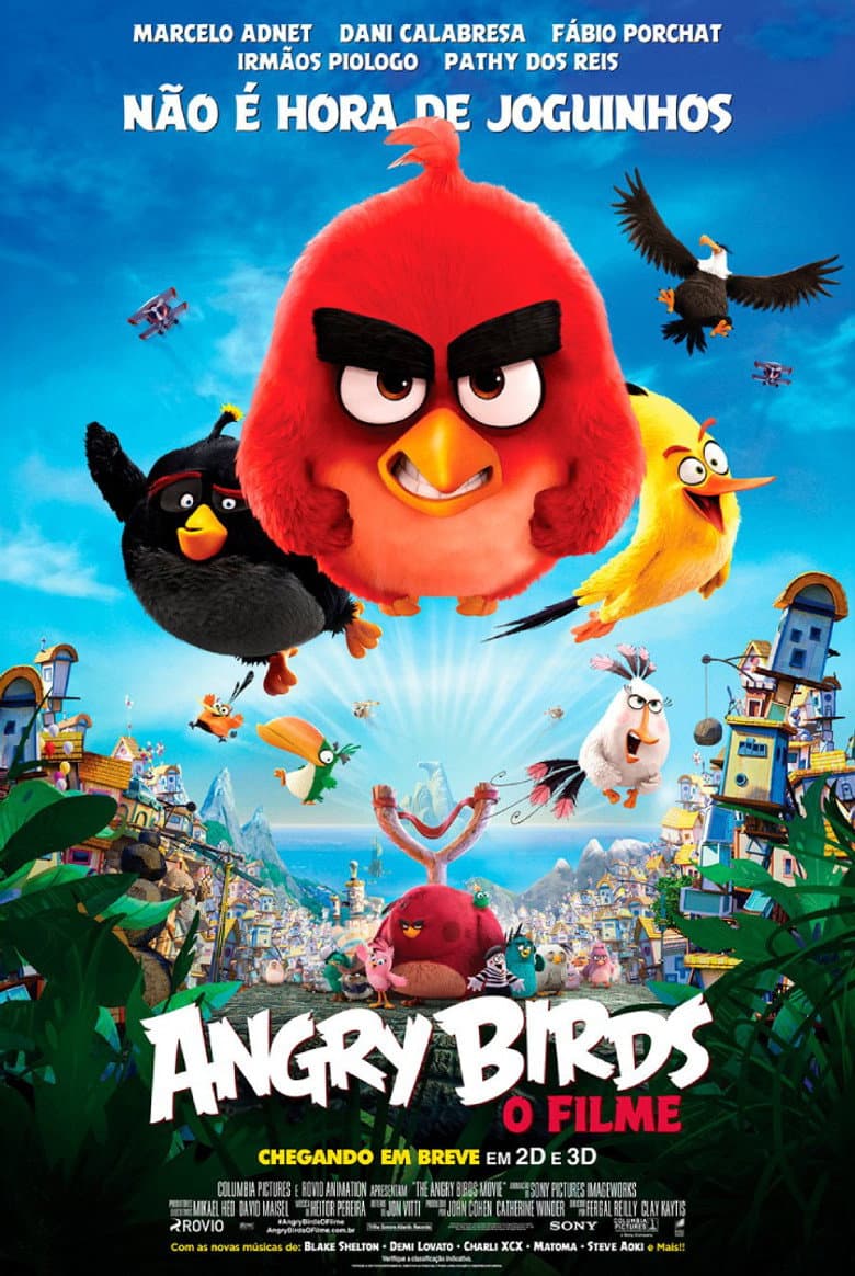 Capa de Angry Birds: O Filme