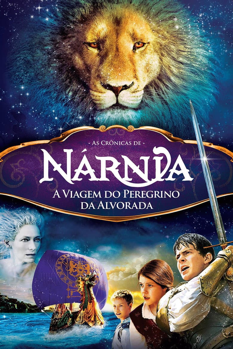Capa de As Crônicas de Nárnia: A Viagem do Peregrino da Alvorada